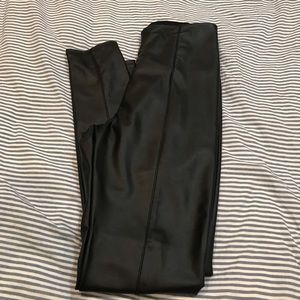 Lyssehigh waist faux leather leggings - NWOT